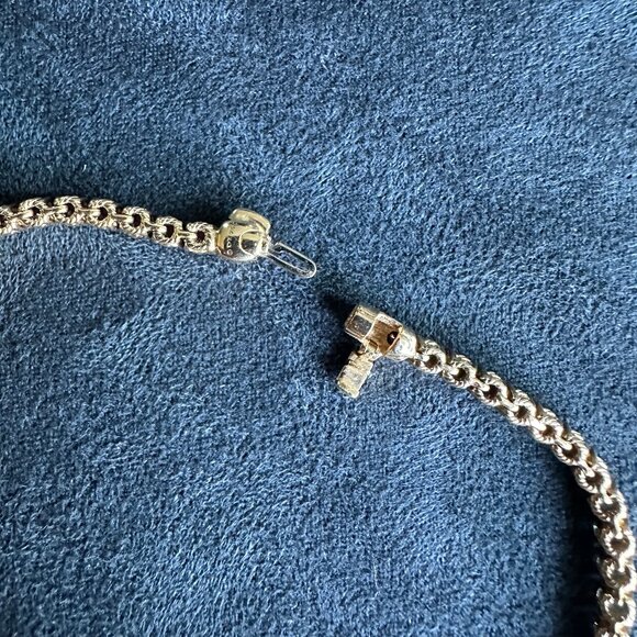 David Yurman Tennis Bracelet in 18K Gold w/ Color Change Garnets - 3mm - Medium - Picture 13 of 16